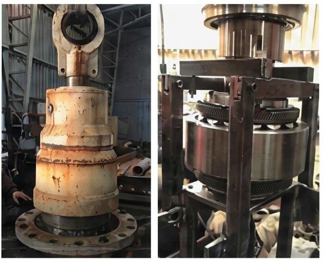 Reparación de husillo MI48 y conjunto de rodamientos